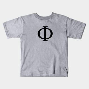 Phi Greek Letter Kids T-Shirt